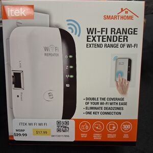 Wi-Fi Range Extender - White